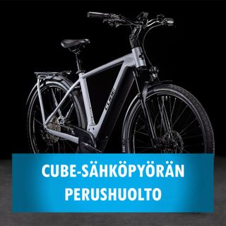 Cube-sähköpyörän perushuolto